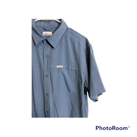 NWOT COLUMBIA BUTTON UP CASUAL SHIRT. SIZE MEDIUM - Picture 2 of 9